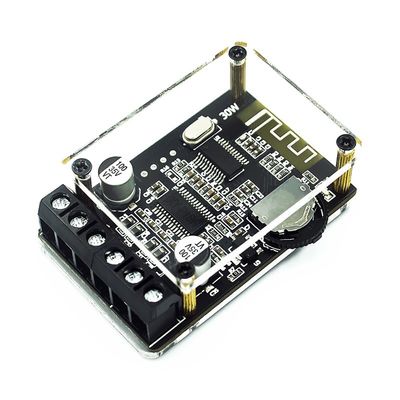 XY-P15W 20W হাই পাওয়ার এম্প্লিফায়ার বোর্ড 12V 24V অপারেশনের জন্য স্টেরিও ব্লুটুথ 5.0 সহ