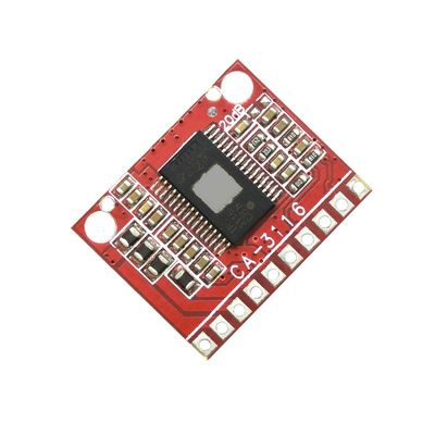 TPA3116 এম্প্লিফায়ার মডিউল 50W ডুয়াল চ্যানেল ডিজিটাল পাওয়ার এম্প্লিফায়ার বোর্ড ডিসি 8V ~ 24V এবং কোন POP শব্দ