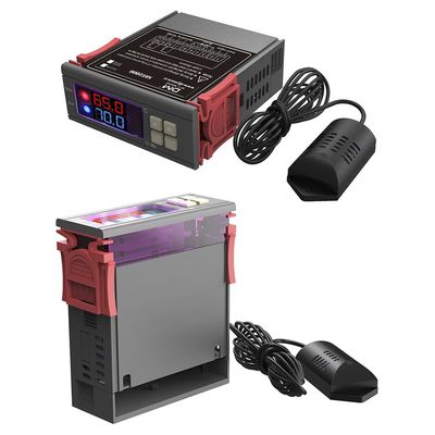 SHT2000 ডিজিটাল আর্দ্রতা নিয়ন্ত্রক LED হাইগ্রোমিটার পাওয়ার সুইচ সিই