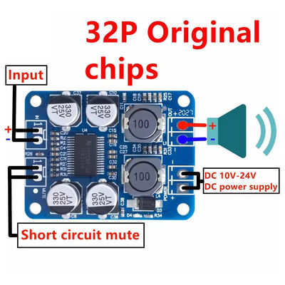 CA-3118 DC 12-24V PBTL Mono 60W ক্লাস ডি পাওয়ার এম্প্লায়ার মডিউল এম্প্লিফায়ার বোর্ড