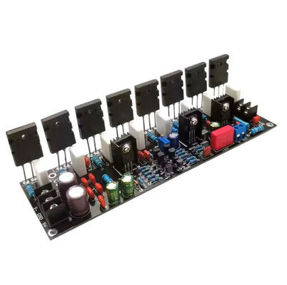 অডিও বর্ধনের জন্য তোশিবা ট্রানজিস্টর সহ 400W 2.0 চ্যানেল পাওয়ার এম্প্লিফায়ার বোর্ড