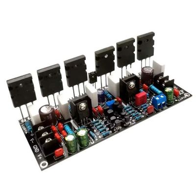 300W একক চ্যানেল তোশিবা ট্রানজিস্টর অডিও এম্প্লিফায়ার বোর্ড উচ্চ-শক্তির শব্দ জন্য