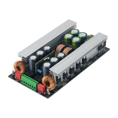 2x600W স্টেরিও ডিজিটাল পাওয়ার এম্প্লিফায়ার বোর্ড সুইচিং পাওয়ার সাপ্লাই সহ এসি ডিসি রূপান্তরকারী ব্রিজড স্পিকার সুরক্ষা বোর্ড মাউন্ট