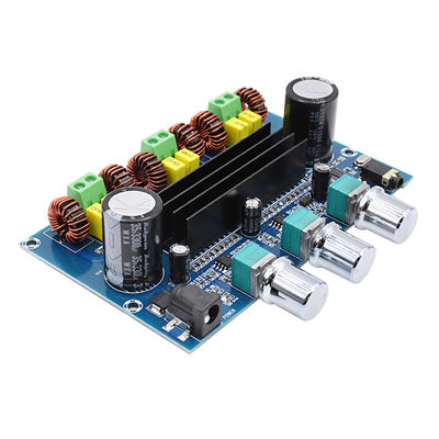 100W+2x50W হাই পাওয়ার আউটপুট সহ 2.1 চ্যানেল ব্লুটুথ 5.0 ডিজিটাল অ্যামপ্লিফায়ার বোর্ড