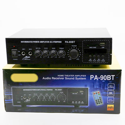 PA-90BT 120W Professional Audio BT Wireless Amplifier High-Power Home Ceiling Speaker Public Broadcast Constant Voltage Metal