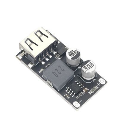 USB QC3.0 DC স্টেপ-ডাউন কনভার্টার 24V টু ফাস্ট চার্জিং সার্কিট বোর্ড পাওয়ার সাপ্লাই মডিউল