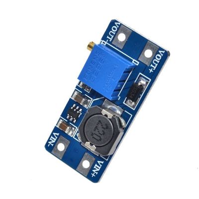 MT3608 পাওয়ার সাপ্লাই মডিউল 2A DC DC বুস্ট মডিউল 2-24V ইনপুট ভোল্টেজ