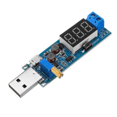 DC 3.5- 12V 1.2-24V পাওয়ার সাপ্লাই মডিউল ইউএসবি বক কনভার্টার মডিউল স্টেপ UP স্টেপ ডাউন
