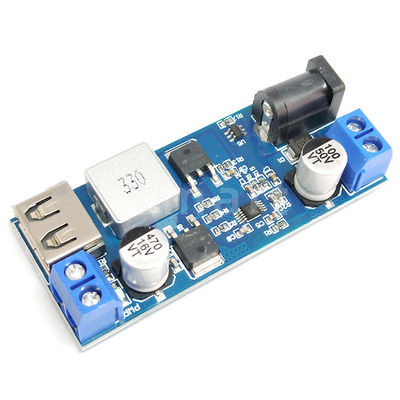 DC 24V 12V 5V 5A স্টেপ ডাউন পাওয়ার সাপ্লাই বক কনভার্টার USB