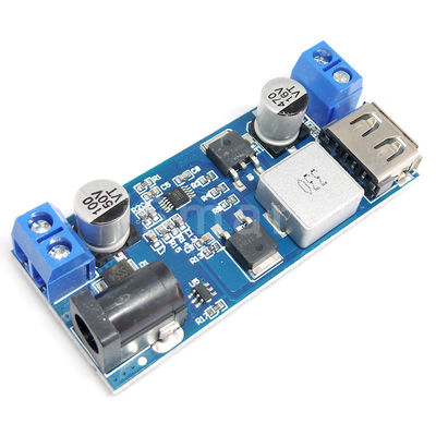 DC 24V 12V 5V 5A স্টেপ ডাউন পাওয়ার সাপ্লাই বক কনভার্টার USB