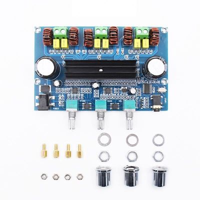 CA-3166B ডিজিটাল পাওয়ার এম্প্লিফায়ার বোর্ড DC12-24V 50Wx2+100W ব্লুটুথ 5.0 ক্লাস ডি অডিও মডিউল সহ