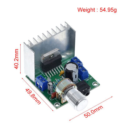 TDA7297 এম্প্লিফায়ার অডিও মডিউল 15W+15W ডাবল চ্যানেল ডিসি 8-18V পাওয়ার ইনপুট সহ বুকশেলফ স্পিকার
