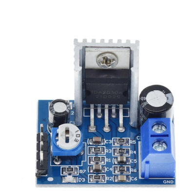 TDA2030 অ্যামপ্লিফায়ার অডিও মডিউল 6-12V 18W অ্যামপ্লিফায়ার সার্কিট সামঞ্জস্যযোগ্য ভলিউম অডিও বোর্ড সহ