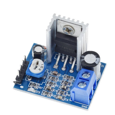 TDA2030 অ্যামপ্লিফায়ার অডিও মডিউল 6-12V 18W অ্যামপ্লিফায়ার সার্কিট সামঞ্জস্যযোগ্য ভলিউম অডিও বোর্ড সহ