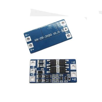 10A 8.4V 18650 2s Bms বোর্ড পাওয়ার সাপ্লাই মডিউল 46.7 * 23 * 3.15 মিমি