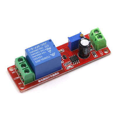 DC 12V টাইমার বিলম্ব রিলে শিল্ড মডিউল 0~10S কার অসিলেটর টাইমার সুইচ