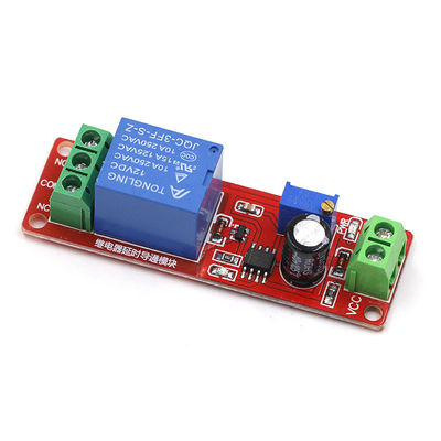 DC 12V টাইমার বিলম্ব রিলে শিল্ড মডিউল 0~10S কার অসিলেটর টাইমার সুইচ