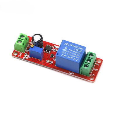 DC 12V টাইমার বিলম্ব রিলে শিল্ড মডিউল 0~10S কার অসিলেটর টাইমার সুইচ