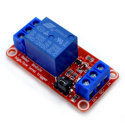 PCB বোর্ড কন্ট্রোল রিলে মডিউল 1 উপায় 12v একক চ্যানেল রিলে