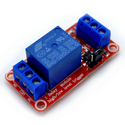 PCB বোর্ড কন্ট্রোল রিলে মডিউল 1 উপায় 12v একক চ্যানেল রিলে