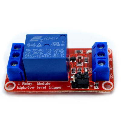 PCB বোর্ড কন্ট্রোল রিলে মডিউল 1 উপায় 12v একক চ্যানেল রিলে