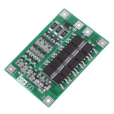 3S 11.1V 12.6V 40A 18650 লিথিয়াম ব্যাটারি সুরক্ষা বোর্ড Dc Dc কনভার্টার