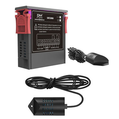 SHT2000 LED ডিজিটাল আর্দ্রতা নিয়ন্ত্রক হাইগ্রোমিটার পাওয়ার সুইচ সিই সার্টিফাইড মনিটর