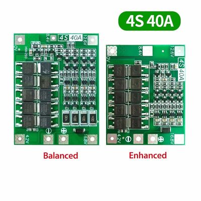 3S 4S 25A 40A 60A BMS ব্যাটারি সুরক্ষা বোর্ড লি-আইন ব্যাটারি চার্জিং বোর্ড