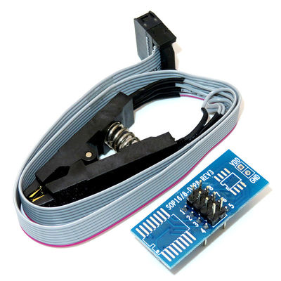 CH341A 24 25 সিরিজ EEPROM ফ্ল্যাশ BIOS USB প্রোগ্রামার মডিউল + SOIC8 SOP8 টেস্ট ক্লিপ EEPROM 93CXX / 25CXX / 24CXX এর জন্য