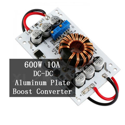 600W ডিসি-ডিসি বুস্ট কনভার্টার বোর্ড সামঞ্জস্যযোগ্য 10A স্টেপ আপ ক্রমাগত বর্তমান জন্য Ard