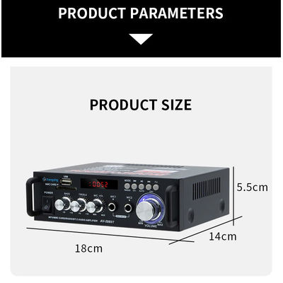 120W LDZS AV-298BT স্টেরিও অডিও এম্প্লিফায়ার ওয়্যারলেস বিটি 2.0