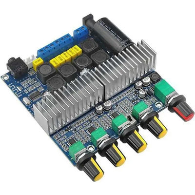 100W বাস আউটপুট এবং ব্লুটুথ 5.0 TPA3116D2 অডিও স্টেরিও ইকুয়ালাইজার সহ 2.1 চ্যানেল সাবউফার অ্যামপ্লিফায়ার বোর্ড