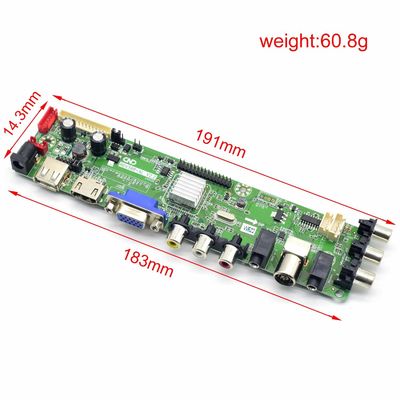 HDV56R-AL V2.2 V56 ইউনিভার্সাল টিএফটি এলইডি টিভি মেইনবোর্ড এলসিডি কন্ট্রোলার বোর্ড টিভিগুলির জন্য SKD কিট এবং অংশ