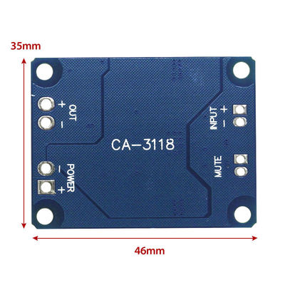 CA-3118 এম্প্লিফায়ার বোর্ড 1*60W 8-24V TPA3118 PBTL Mono Class D ডিজিটাল পাওয়ার অডিও বোর্ড