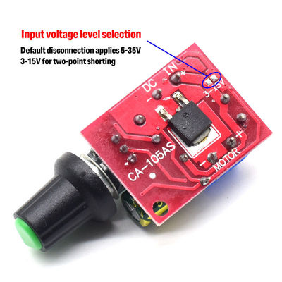 CA-105AS 35V 5A 90W পিডব্লিউএম মোটর স্পিড রেগুলেটর LED ডিমিংয়ের জন্য বোর্ড সুইচ সামঞ্জস্য করুন