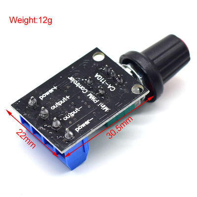 CA-110A 10A পিডব্লিউএম ডিসি মোটর স্পিড রেগুলেটর 5V 12V গভর্নর স্পিড রেগুলেটর LED ডিমার