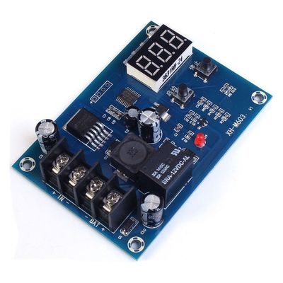 XH-M603 12-24V স্টোরেজ লিথিয়াম ব্যাটারি চার্জার কন্ট্রোল সুইচ সুরক্ষা বোর্ড LED ডিসপ্লে সহ