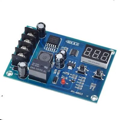 XH-M603 12-24V স্টোরেজ লিথিয়াম ব্যাটারি চার্জার কন্ট্রোল সুইচ সুরক্ষা বোর্ড LED ডিসপ্লে সহ