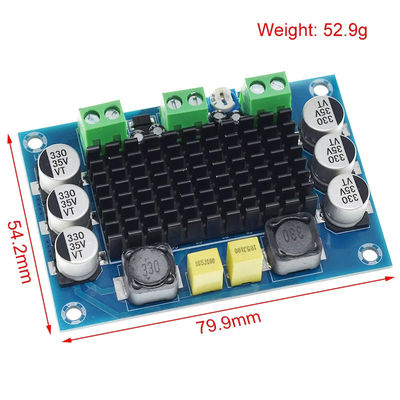 100W হাই পাওয়ার মনো অডিও অ্যামপ্লিফায়ার বোর্ড TPA3116D2 হোম অ্যামপ্লিফায়ারের জন্য 2 চ্যানেল সহ
