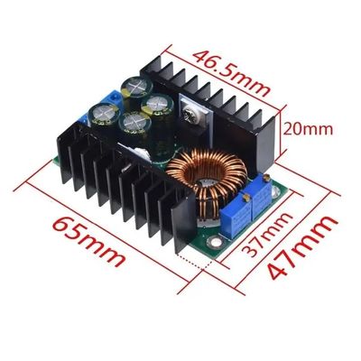 ডিসি-ডিসি 9A 300W বাক রূপান্তরকারী 150W বুস্ট রূপান্তরকারী 5-40v থেকে 1.2-35v পাওয়ার মডিউল স্টেপ ডাউন রূপান্তরকারী