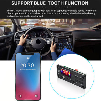 ইউএসবি টিএফ এফএম রেডিও এবং 5.0 চ্যানেল সহ 50W ব্লুটুথ 5.0 কার অডিও এম্প্লিফায়ার মডিউল