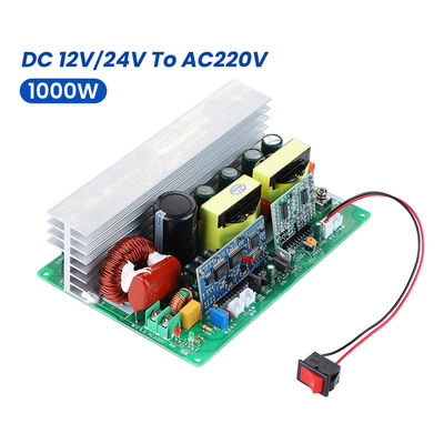 1000W 750W খাঁটি সাইন ওয়েভ DC12V 24V 48V থেকে এসি 220V ইনভার্টার বোর্ড বুস্ট কনভার্টার বোর্ড