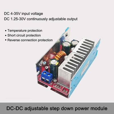 160W 8A ডিসি ডিসি স্টেপ ডাউন বাক কনভার্টার 4V-32V থেকে 1.2V-30V সামঞ্জস্যযোগ্য পাওয়ার সাপ্লাই মডিউল বোর্ড মাউন্ট যানবাহনের জন্য