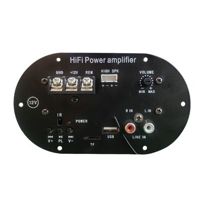 ব্লুটুথ 5.0 এবং TF কার্ড/ইউএসবি প্লেব্যাক সহ 50W সাবউফার টিউব কার অ্যামপ্লিফায়ার বোর্ড
