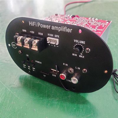 ব্লুটুথ 5.0 এবং TF কার্ড/ইউএসবি প্লেব্যাক সহ 50W সাবউফার টিউব কার অ্যামপ্লিফায়ার বোর্ড