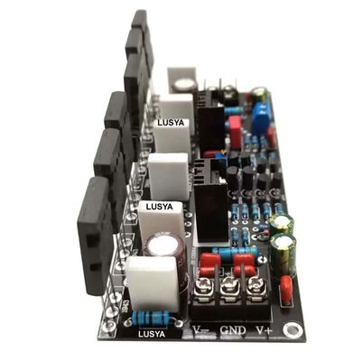 300W একক চ্যানেল তোশিবা ট্রানজিস্টর অডিও এম্প্লিফায়ার বোর্ড উচ্চ-শক্তির শব্দ জন্য