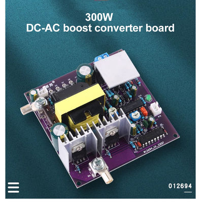 স্ট্যান্ডার্ড মাউন্ট টাইপ 300W বুস্ট কনভার্টার 12V থেকে 220VAC 50Hz DC-AC স্টেপ-আপ ইনভার্টার