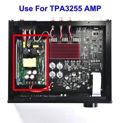 TPA3255 TPA3221 TPA3116 অডিও এম্প্লিফায়ারের জন্য 300W ডুয়াল ডিসি 24/36/48V 12V1A পাওয়ার সাপ্লাই