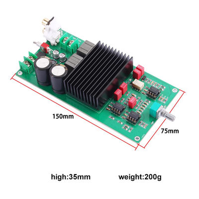 2.0 চ্যানেল পেশাদার অডিও সিস্টেমের জন্য TPA3255 চিপ সহ 600W ডিজিটাল অ্যামপ্লিফায়ার বোর্ড