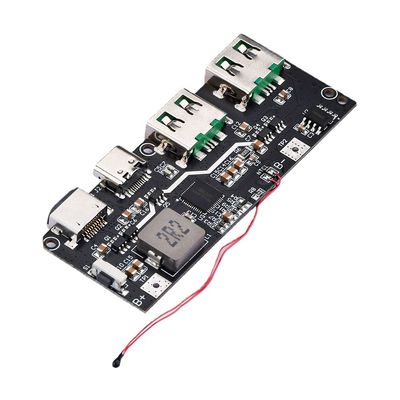 22.5W QC4.0 PD3.0 5 পোর্ট ডুয়াল ইউএসবি মোবাইল পাওয়ার ব্যাংক সার্কিট বোর্ড সুরক্ষা মাদারবোর্ড